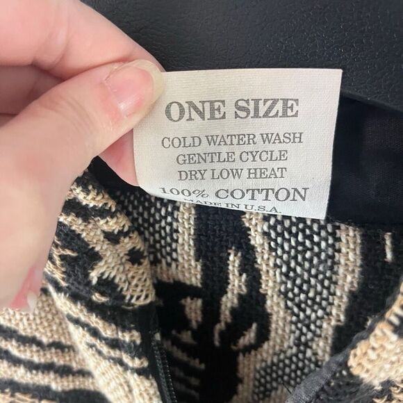 Maxson Tapestri Vintage Full Zip Frog Gecko Jacket One Size Cotton USA - Picture 7 of 7